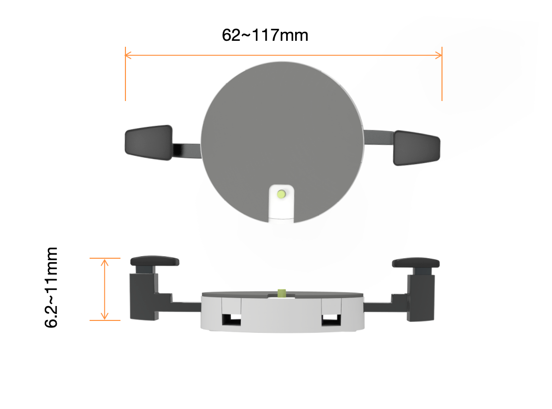 CM20 2 Claws Phone Bracket